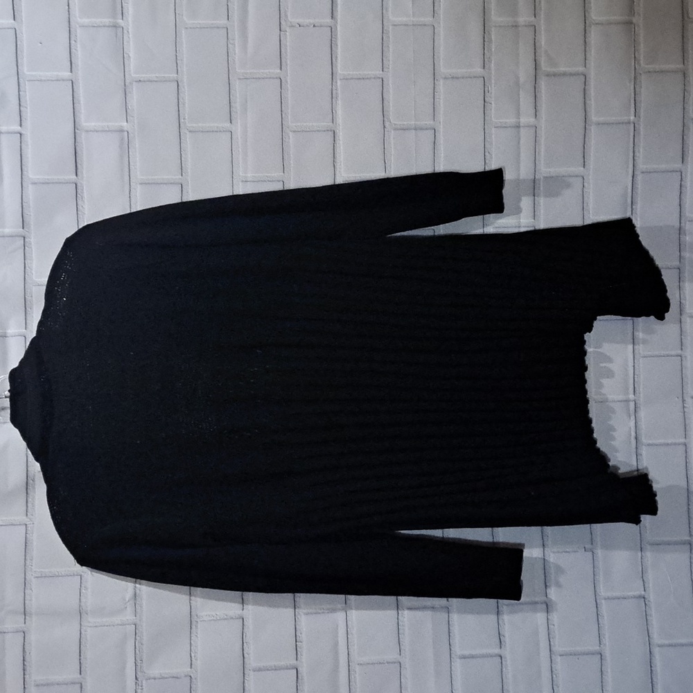 Classy Black Women's Cardigan Sweater - Picture 5 of 6